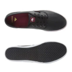 Scarpe Emerica Wino Cruiser Black White & Burgunty 7 Scarpe Emerica Wino Cruiser Black White & Burgunty -Negozio Di Pattini emerica wino cruiser black white burgunty 4