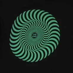 Felpa Spitfire Classic Swirl Glow Black -Negozio Di Pattini felpa spitfire classic swirl glow black 4