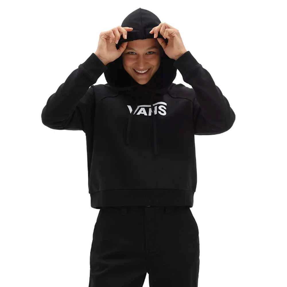 Felpa Vans Woman Flying V FT Boxy Black 2 Felpa Vans Woman Flying V FT Boxy Black - immagine 2