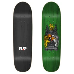 Tavola Da Skateboard Flip Lance Mountain Crest Green 8.75'' -Negozio Di Pattini flip deck mountain crest green 8 75 4
