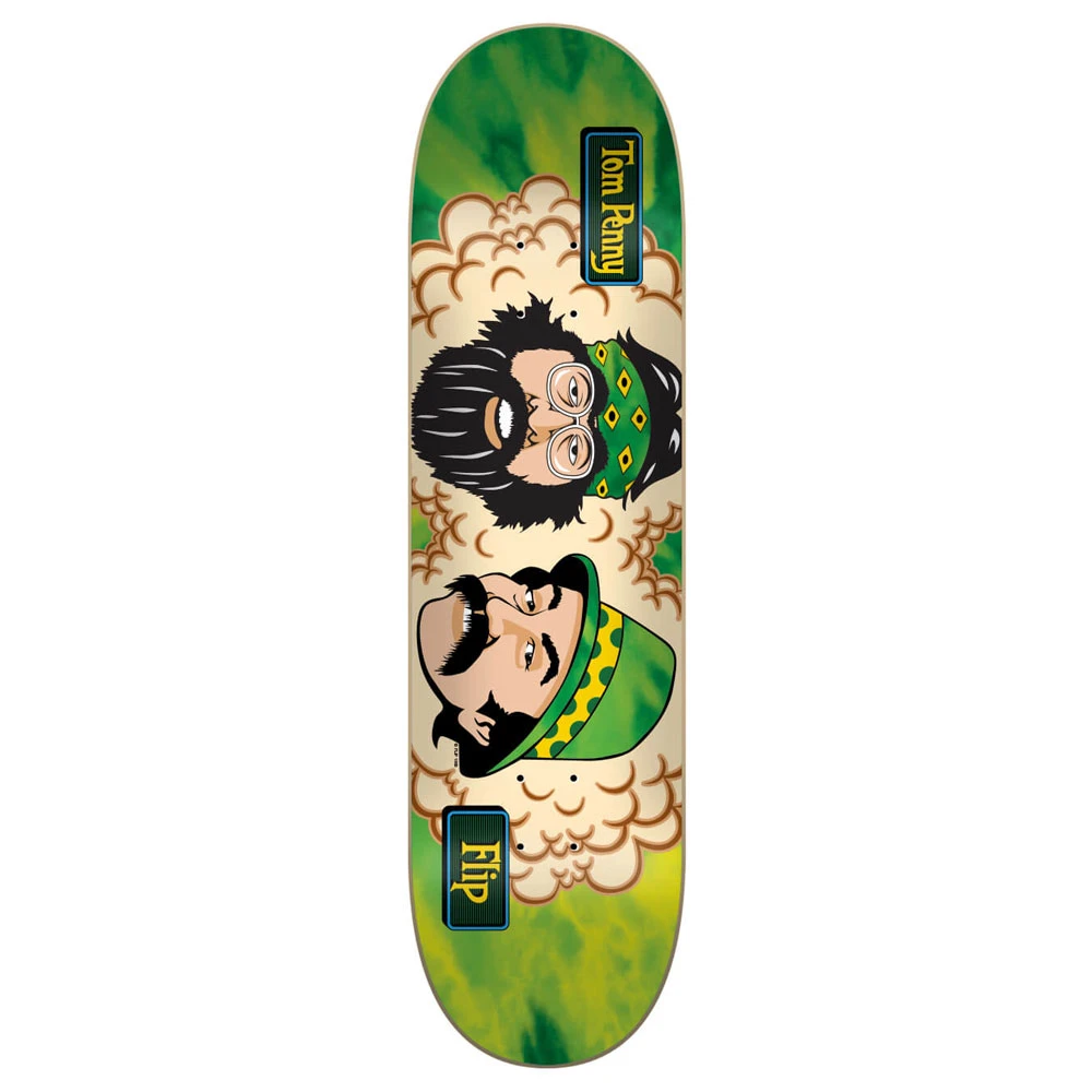 Tavola Da Skate Flip Toms Friends Green Room 8.25'' 1 Tavola Da Skate Flip Toms Friends Green Room 8.25''