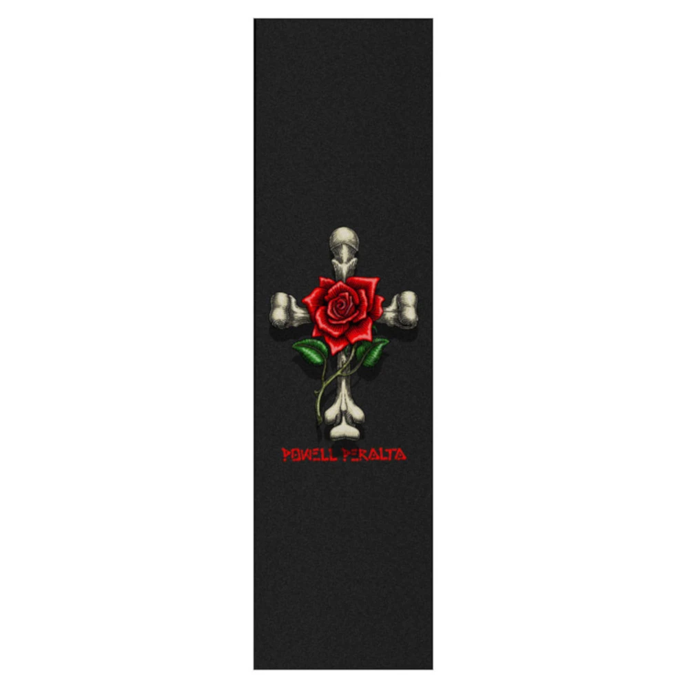 Griptape Powell Peralta Rose Cross Black 1 Griptape Powell Peralta Rose Cross Black