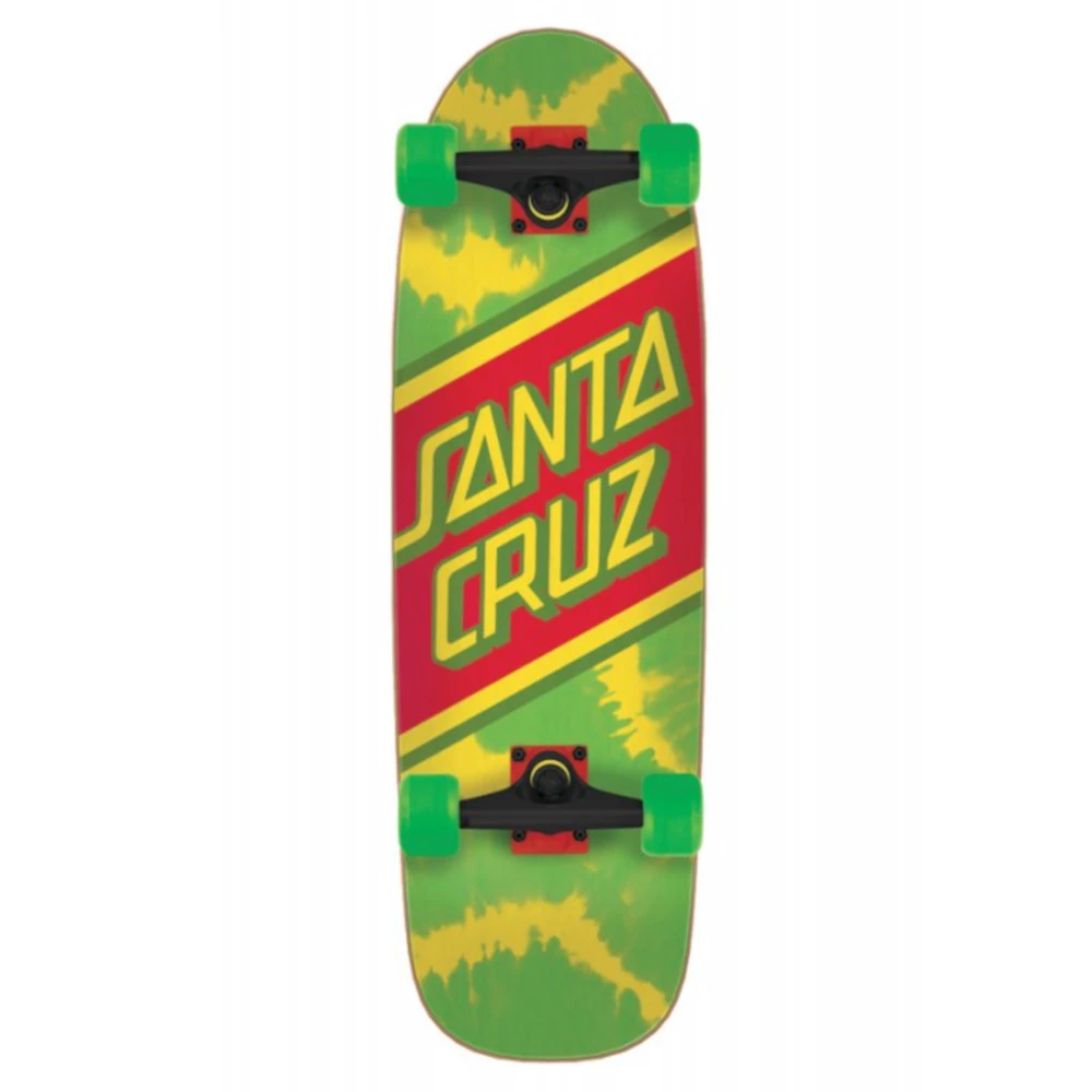 Cruiser Santa Cruz Skateboard Rasta Tie Dye 29.05'' 1 Cruiser Santa Cruz Skateboard Rasta Tie Dye 29.05''