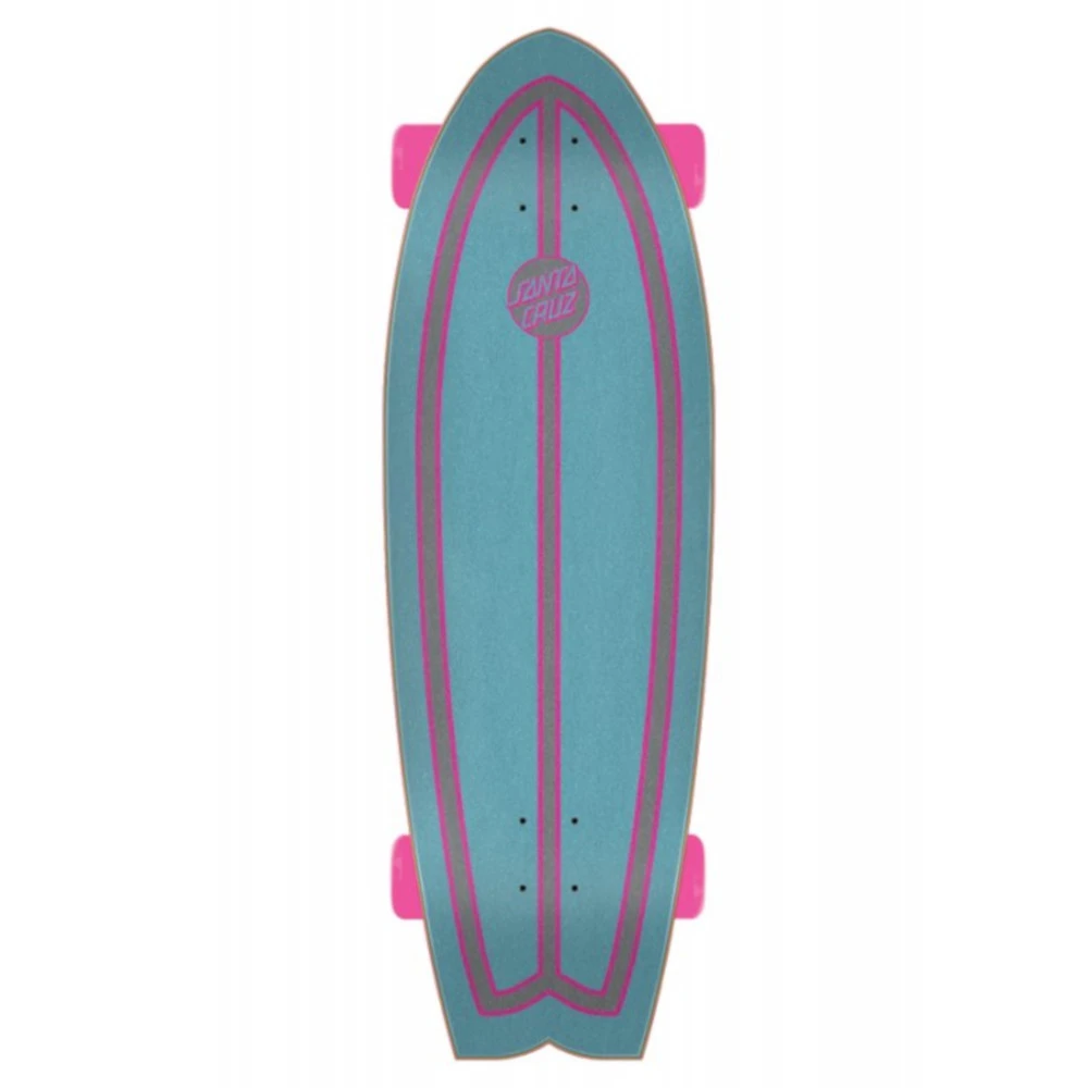 Cruiser Santa Cruz Skateboard Prismatic Dot Shark 27.7'' 2 Cruiser Santa Cruz Skateboard Prismatic Dot Shark 27.7'' - immagine 2