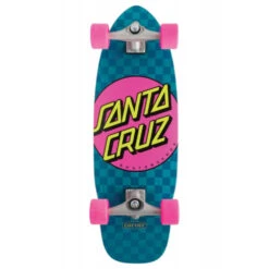 Surf Skate Santa Cruz Pink Dot Check Cut Back Carver CX 29.95''