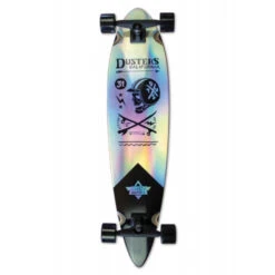 Longboard Dusters California Moto Cosmic Holographic Pin Tail 37''