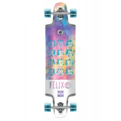 Longboard Completo Dusters Felix Chrome Holographic 36''