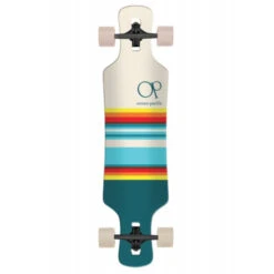 Longboard Completo Ocean Pacific Swell Off White Teal 36''