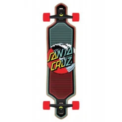 Longboard Santa Cruz Cruzer Drop Thru Wave Dot Splice 36''
