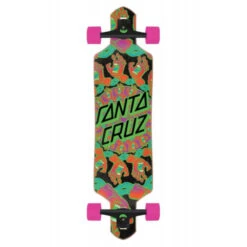 Longboard Santa Cruz Cruzer Drop Thru Mandala Hand 36''
