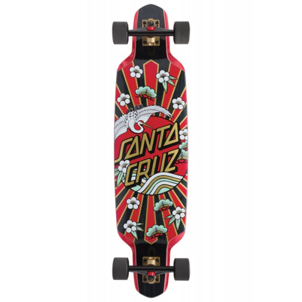 Longboard Santa Cruz Cruzer Drop Down Crane Dot 37.52'' 1 Longboard Santa Cruz Cruzer Drop Down Crane Dot 37.52''