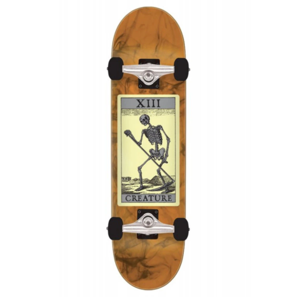 Skate Completo Creature Deathcard Large Metallic 8.25'' 1 Skate Completo Creature Deathcard Large Metallic 8.25''
