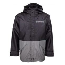 Giacca Independent Breaker Jacket Black Charcoal