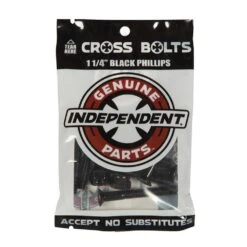 Independent Genuine Parts Phillips Hardware In Black 1.25''