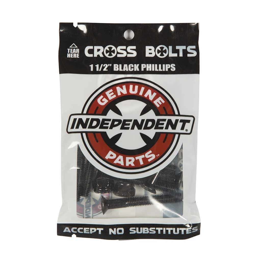 Independent Genuine Parts Phillips Hardware In Black 1.50'' 1 Independent Genuine Parts Phillips Hardware In Black 1.50''