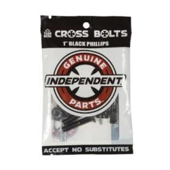Independent Genuine Parts Phillips Hardware In Black 1''