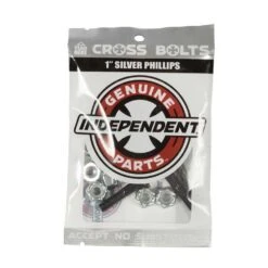 Independent Genuine Parts Phillips Hardware In Black Silver 1''