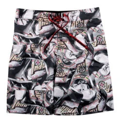 Costume Independent Party On Boardshort Beer Can