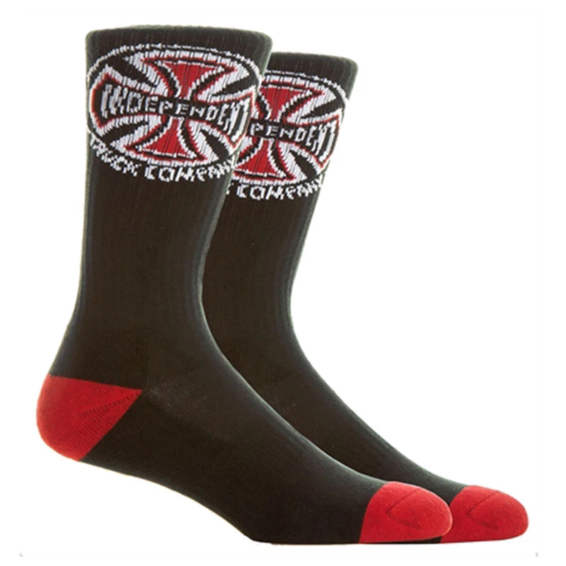 Calze Independent Truck Co Socks Black - 2 Pack 2 Calze Independent Truck Co Socks Black - 2 Pack - immagine 2