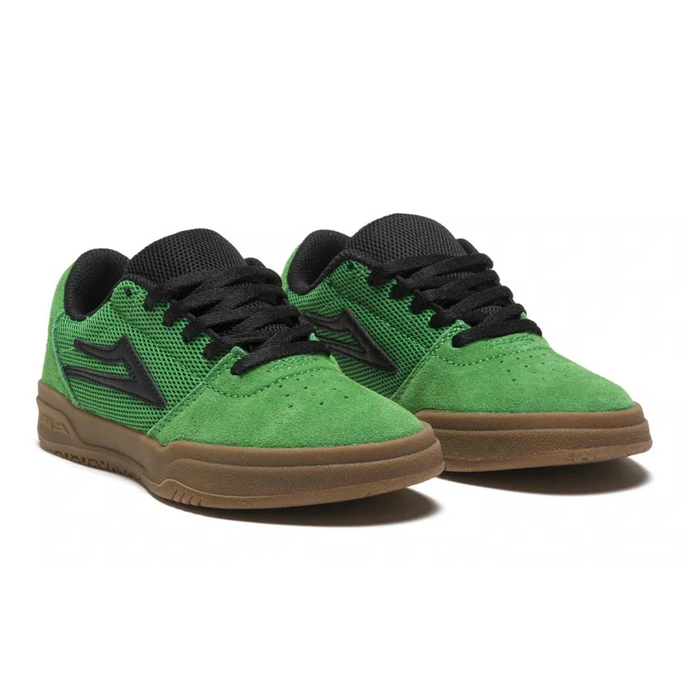 Scarpe Lakai Brighton Kids Black Green Suede 2 Scarpe Lakai Brighton Kids Black Green Suede - immagine 2