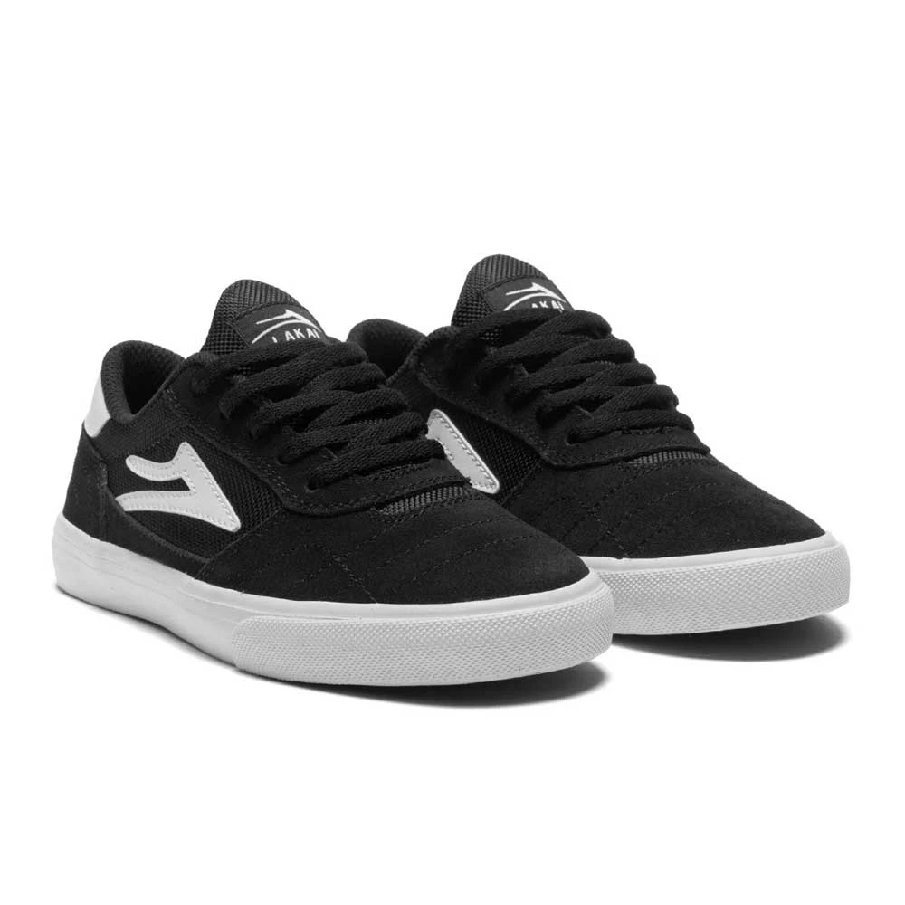 Scarpe Lakai Cambridge Kids Black White Suede 2 Scarpe Lakai Cambridge Kids Black White Suede - immagine 2