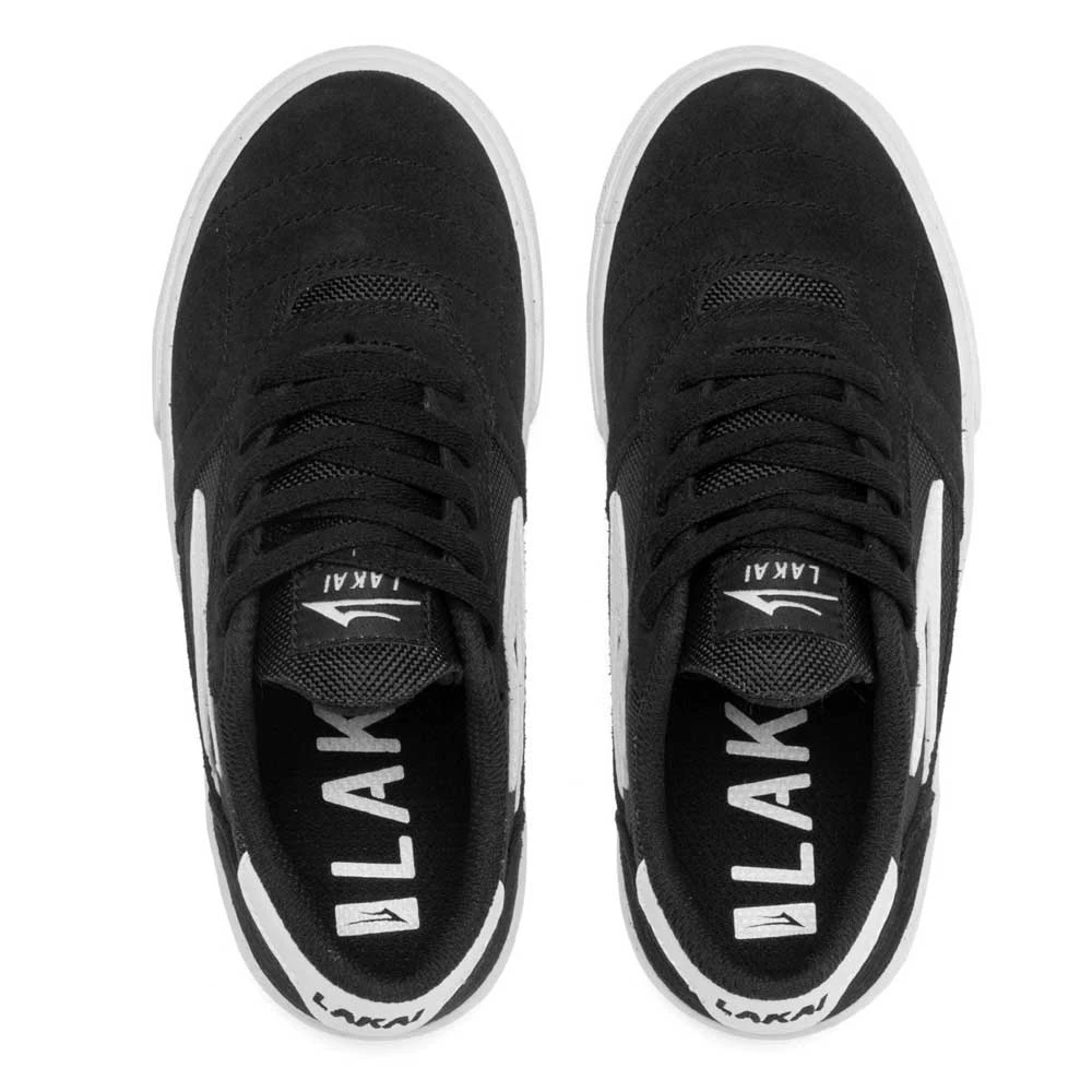 Scarpe Lakai Cambridge Kids Black White Suede 3 Scarpe Lakai Cambridge Kids Black White Suede - immagine 3
