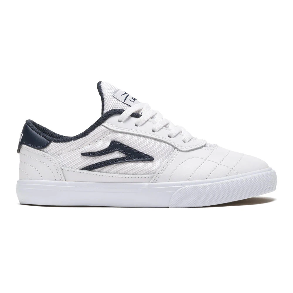 Scarpe Lakai Cambridge Kids White Navy Leather 1 Scarpe Lakai Cambridge Kids White Navy Leather