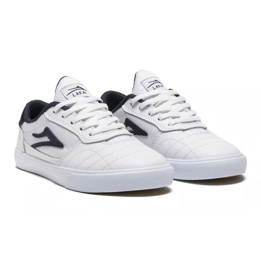 Scarpe Lakai Cambridge Kids White Navy Leather 2 Scarpe Lakai Cambridge Kids White Navy Leather - immagine 2