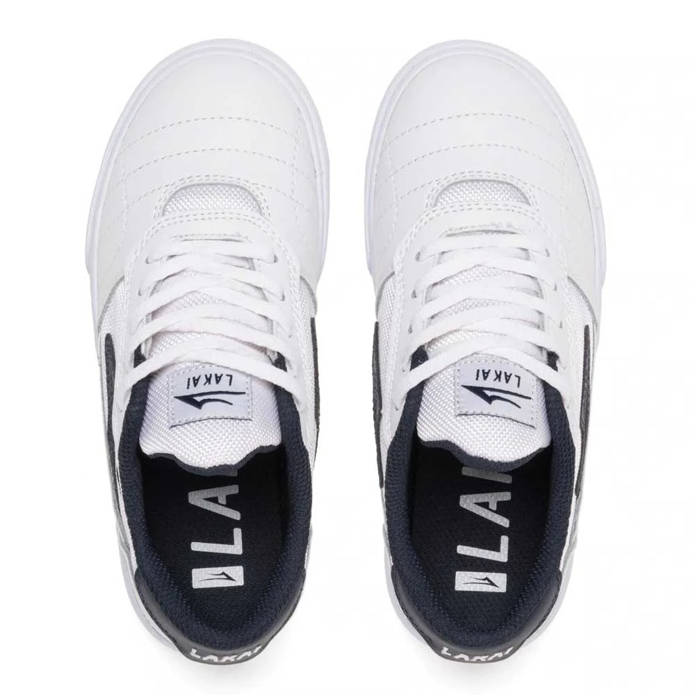 Scarpe Lakai Cambridge Kids White Navy Leather 3 Scarpe Lakai Cambridge Kids White Navy Leather - immagine 3