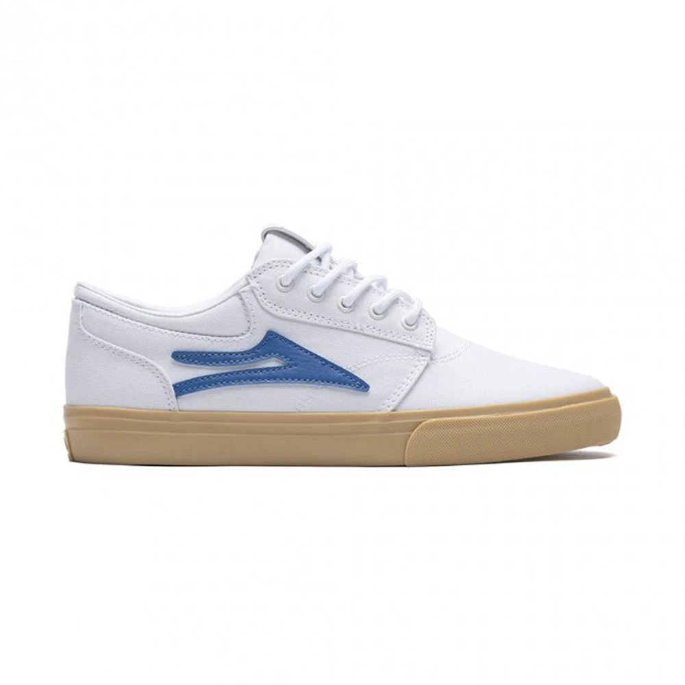 Scarpe Da Skate Lakai Griffin Shoes White Canvas 1 Scarpe Da Skate Lakai Griffin Shoes White Canvas