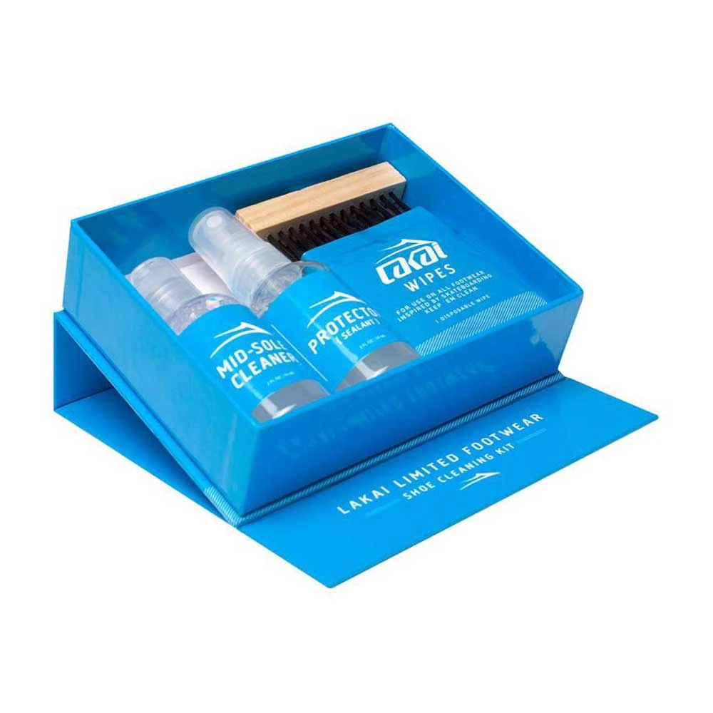 Lakai Shoe Cleaning Kit Cyan - Accessori Skate Shoes 2 Lakai Shoe Cleaning Kit Cyan - Accessori Skate Shoes - immagine 2