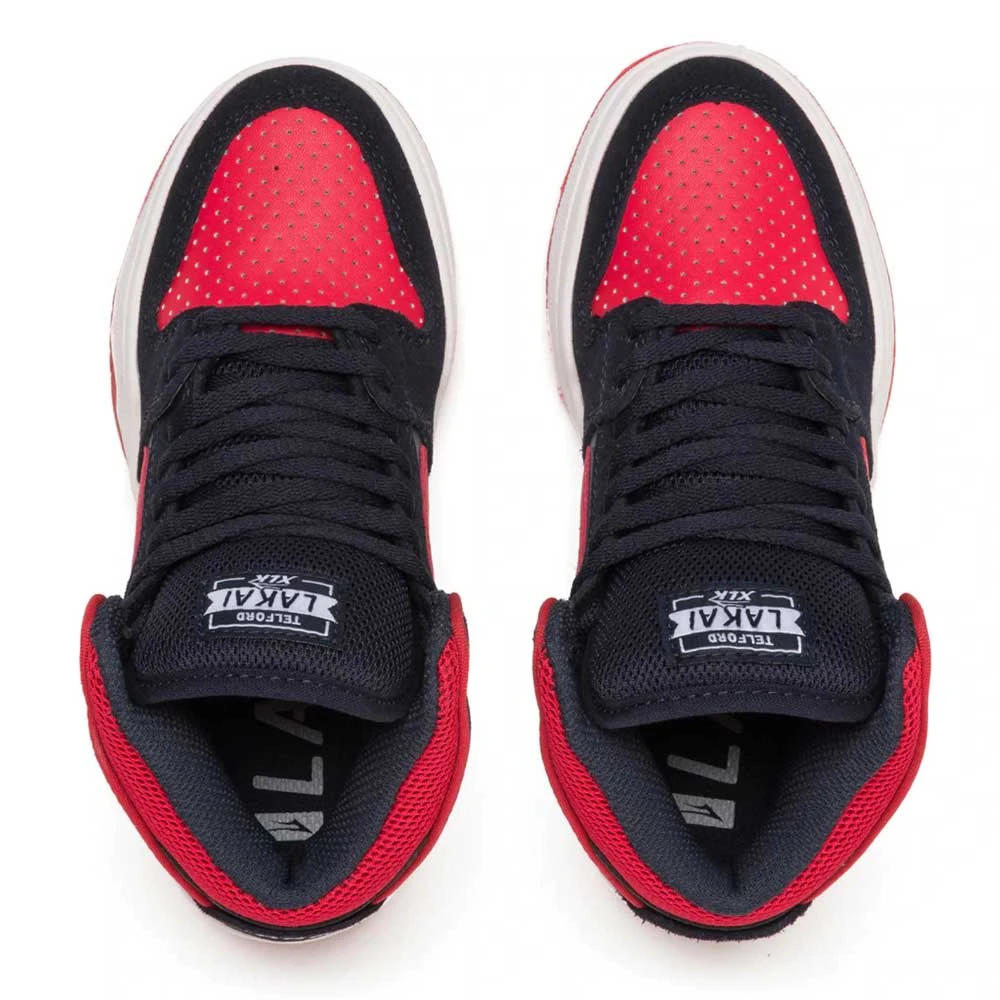Scarpe Lakai Telford Kids Navy Red Suede 4 Scarpe Lakai Telford Kids Navy Red Suede - immagine 4