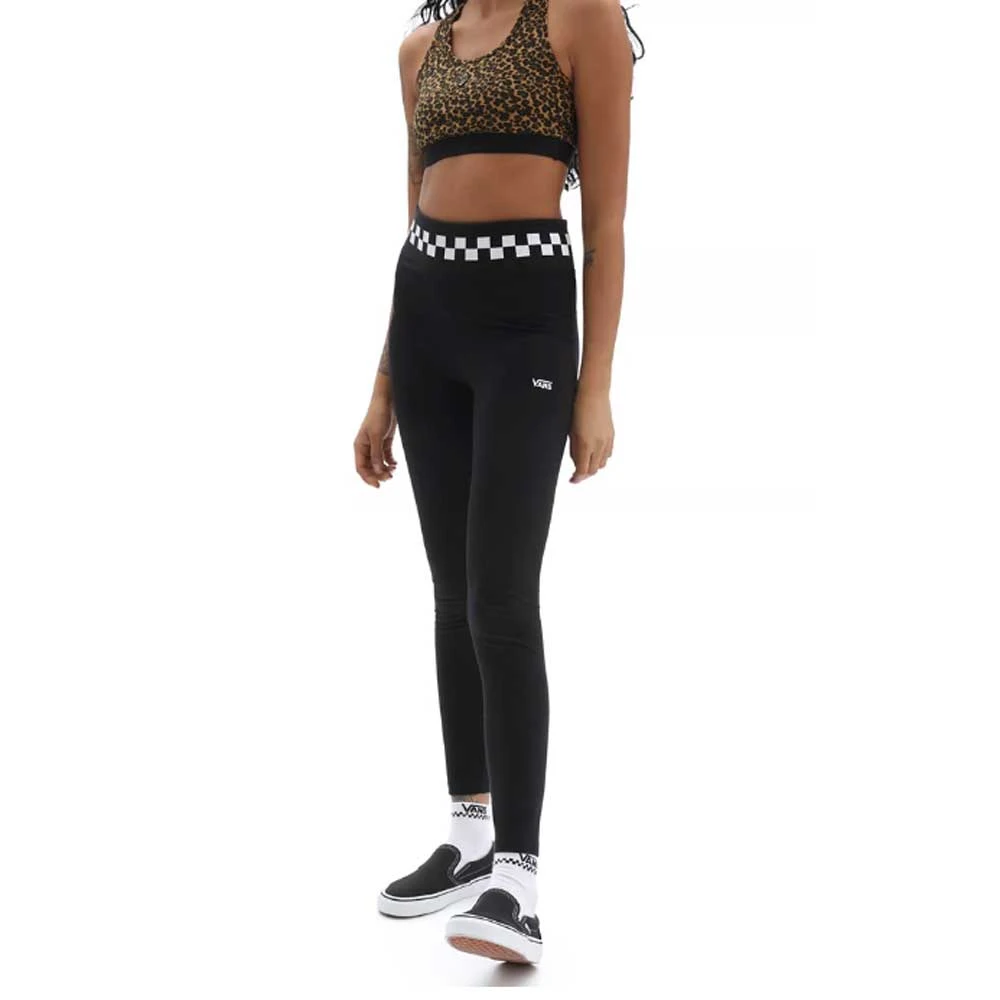 Leggins Vans Women Checkmate Black 3 Leggins Vans Women Checkmate Black - immagine 3