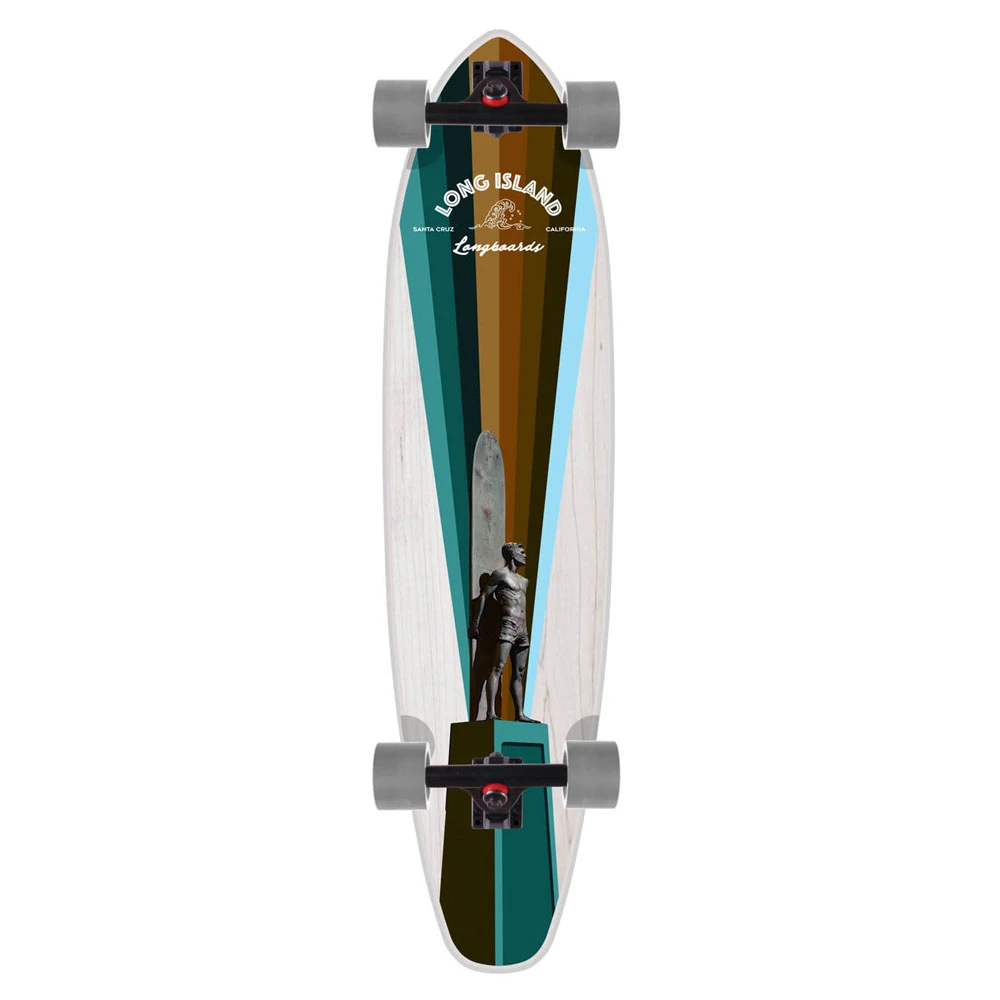 Longboard Skate Completo Long Island Kicktail Bronze 37.85'' 2 Longboard Skate Completo Long Island Kicktail Bronze 37.85'' - immagine 2