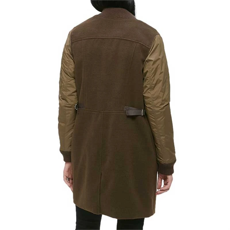 Giacca Obey Birmingham Coat Jacket Wo's Heather Army 2 Giacca Obey Birmingham Coat Jacket Wo's Heather Army - immagine 2