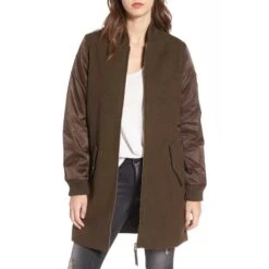 Giacca Obey Birmingham Coat Jacket Wo's Heather Army 10 Giacca Obey Birmingham Coat Jacket Wo's Heather Army -Negozio Di Pattini obey birmingham parka jacket wo s heather army 4