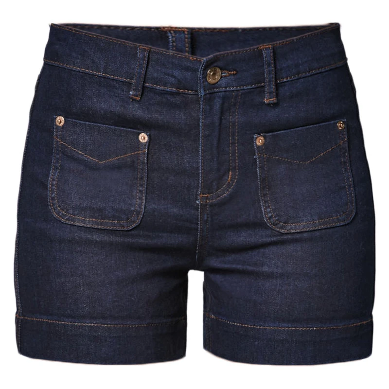 Pantaloncino Da Donna Obey Goldie Jean Short Wo's Indigo 1 Pantaloncino Da Donna Obey Goldie Jean Short Wo's Indigo