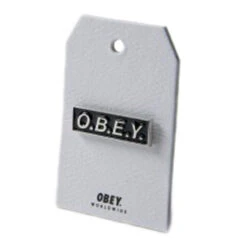 O.b.e.y. Pin Black - Spille E Accessori Streetwear Obey Clothing 5 O.b.e.y. Pin Black - Spille E Accessori Streetwear Obey Clothing -Negozio Di Pattini obey pin black 3