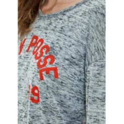 Felpa Da Donna Obey Posse Knit Wo's Charcoal -Negozio Di Pattini obey posse knit wo s charcoal 3