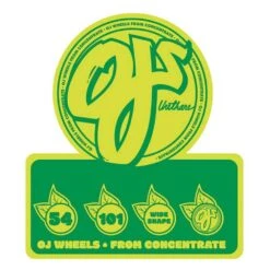 Ruote Da Skate OJ Wheels From Concentrate Hardline Green 54MM -Negozio Di Pattini oj wheels from concentrate hardline green 54mm 4