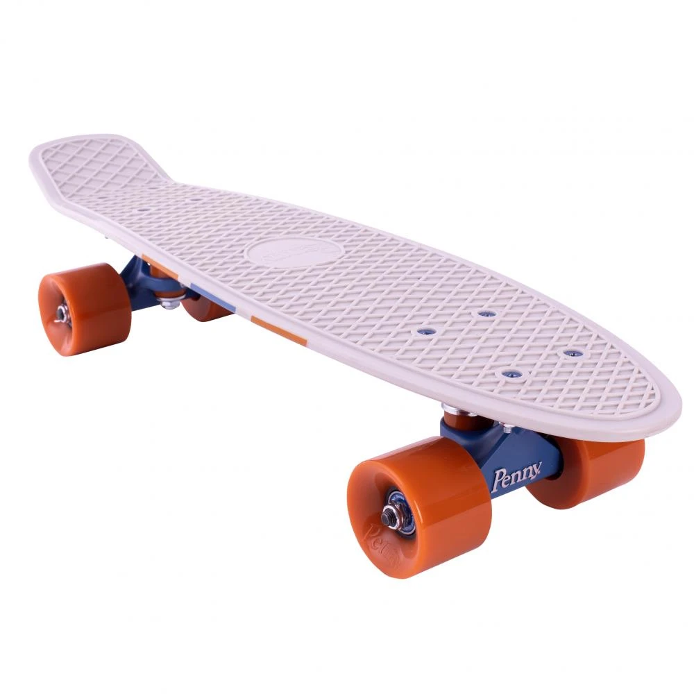 Penny Skateboard Cruiser Chevron Grey Orange 22'' 2 Penny Skateboard Cruiser Chevron Grey Orange 22'' - immagine 2