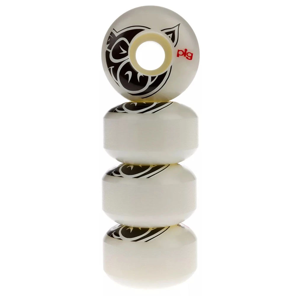 Ruote Da Skateboard Pig Wheels Team Natural 52MM 2 Ruote Da Skateboard Pig Wheels Team Natural 52MM - immagine 2