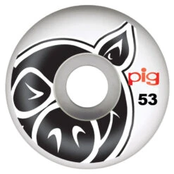 Ruote Da Skateboard Pig Wheels Team Natural 53MM