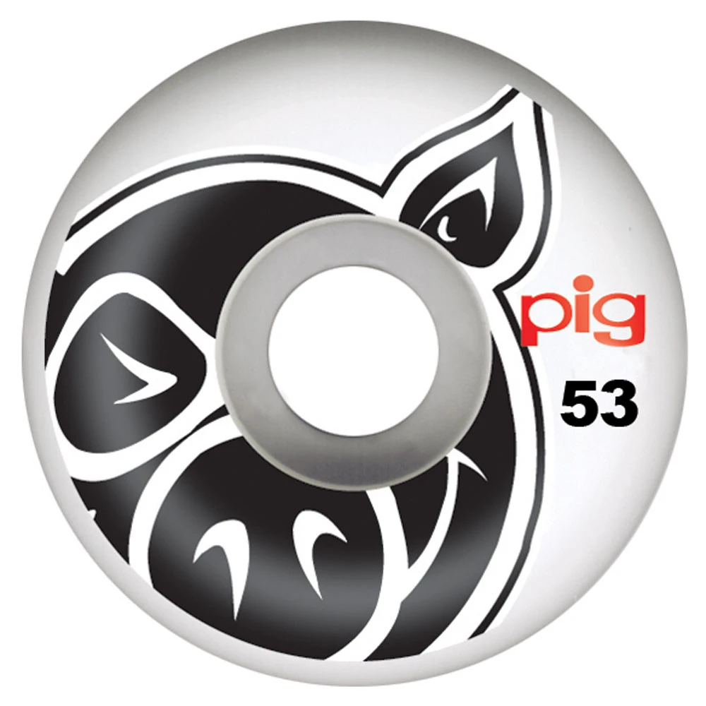 Ruote Da Skateboard Pig Wheels Team Natural 53MM 1 Ruote Da Skateboard Pig Wheels Team Natural 53MM