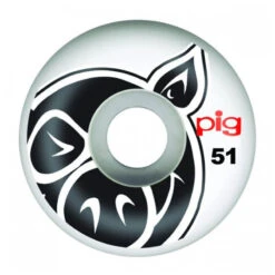 Ruote Da Skateboard Pig Wheels Team Natural 51mm
