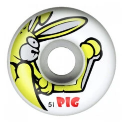 Ruote Da Skateboard Pig Wheels Team Rabbit 51mm