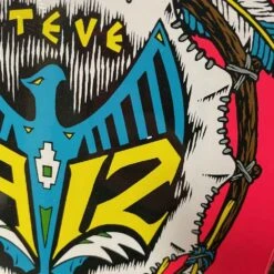 Tavola Da Skate Old School Powell Peralta Steve Saiz Totem Pink 10'' -Negozio Di Pattini powell peralta steve saiz totem pink skateboard deck 10 4