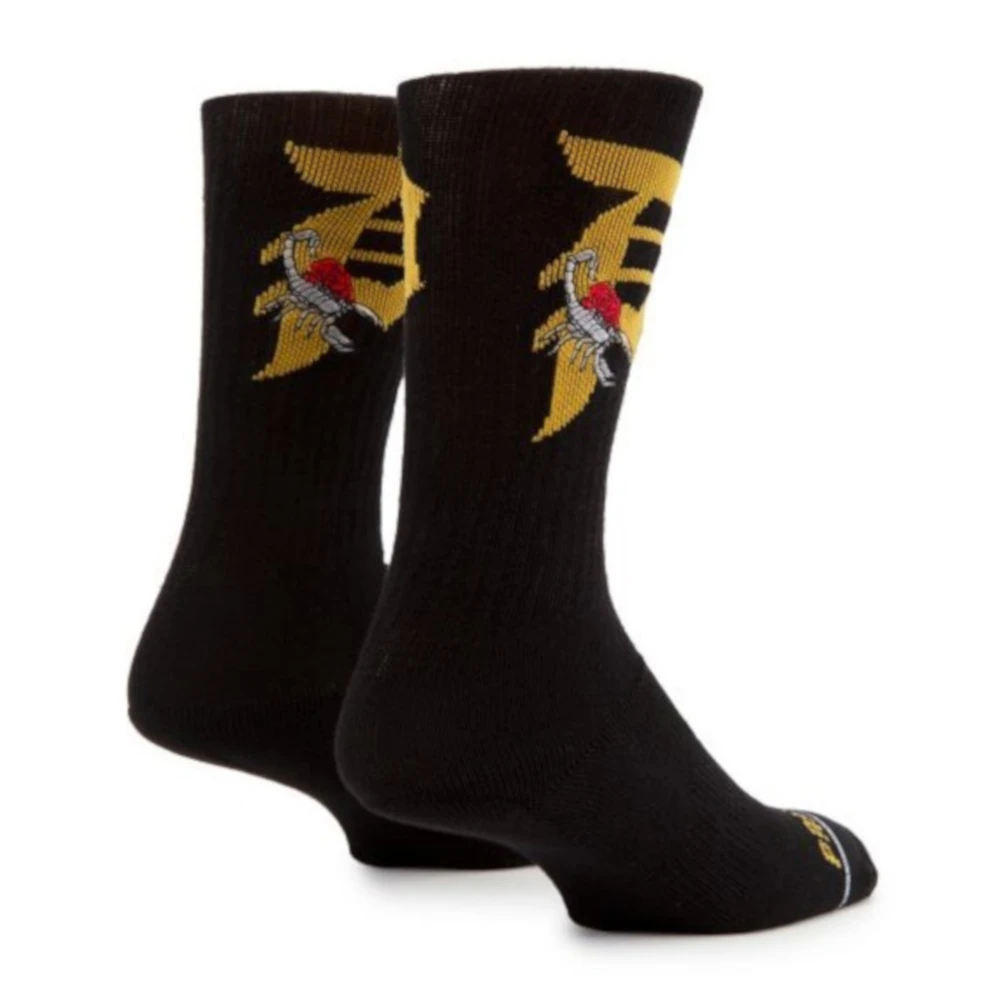Calze Primitive Dirty P Scorpion Crew Sock Black - immagine 2