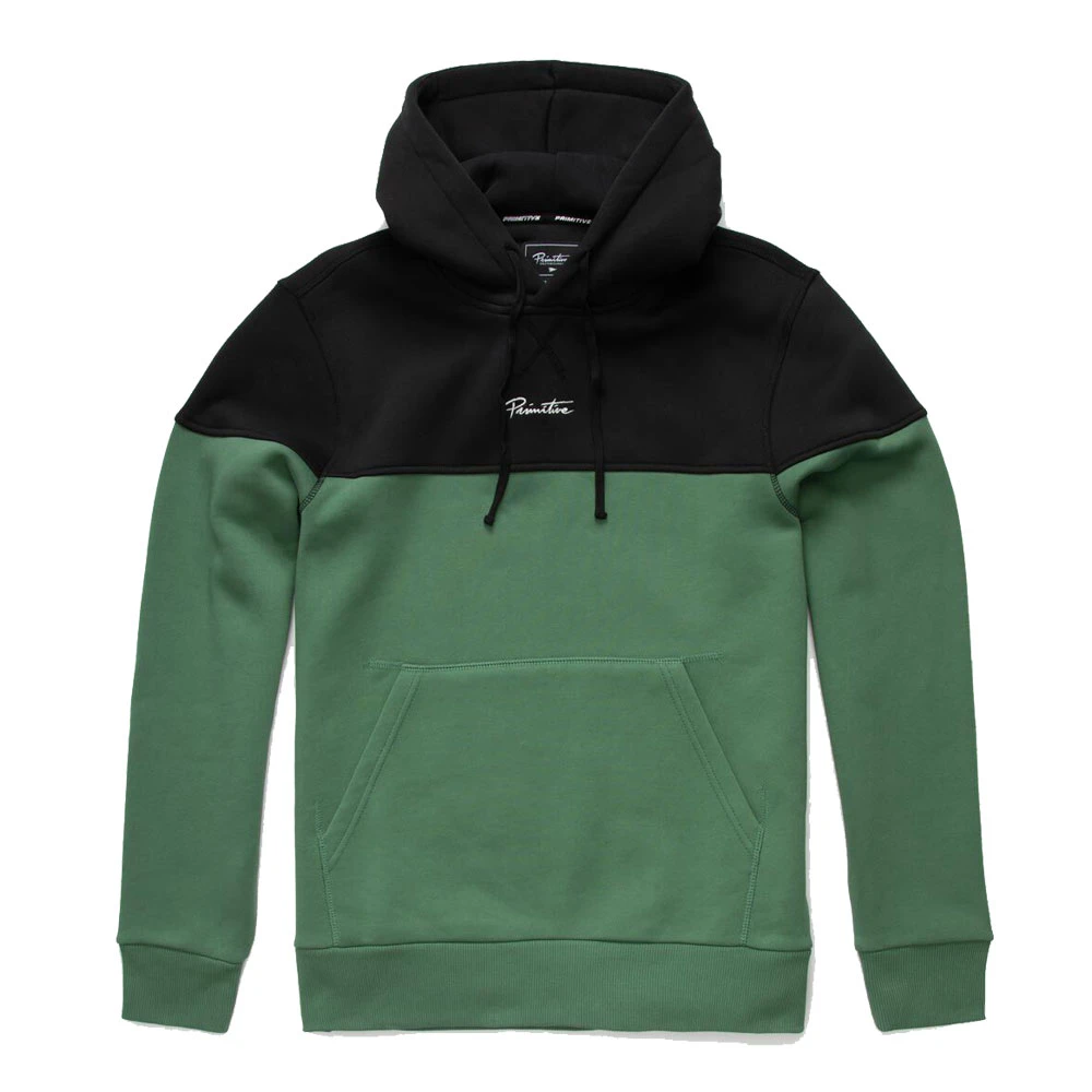 Felpa Con Cappuccio Primitive Pacer Hood Olive 2 Felpa Con Cappuccio Primitive Pacer Hood Olive - immagine 2