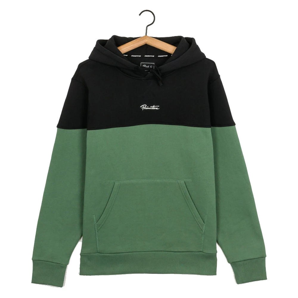 Felpa Con Cappuccio Primitive Pacer Hood Olive 3 Felpa Con Cappuccio Primitive Pacer Hood Olive - immagine 3